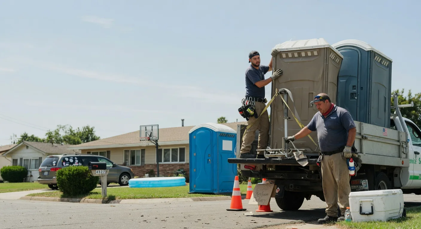 Porta Potty Rental in Hooppole, IL near me